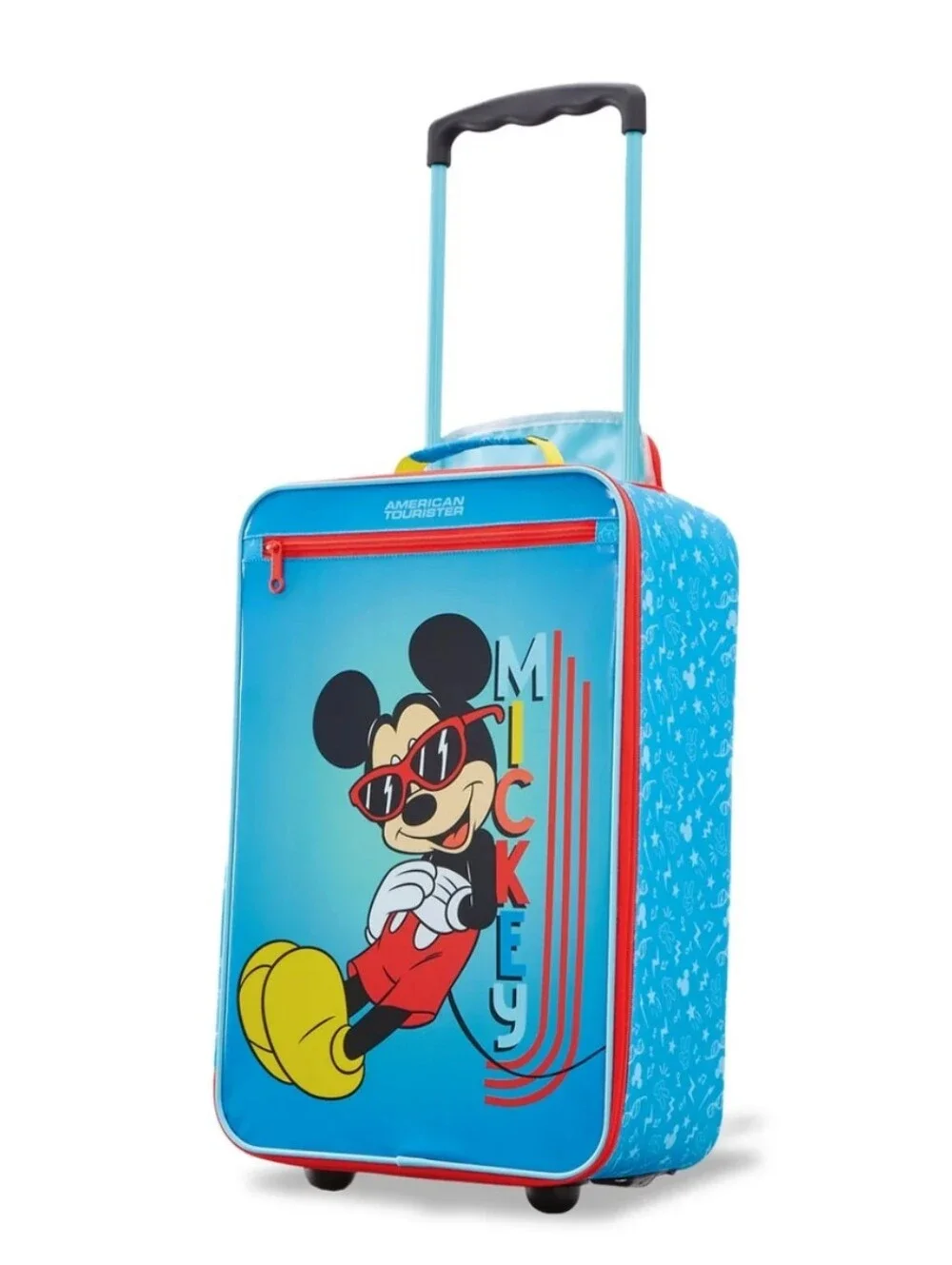 DISNEY CHILDREN'S CARRY-ON LUGGAGE Mickey Blue
